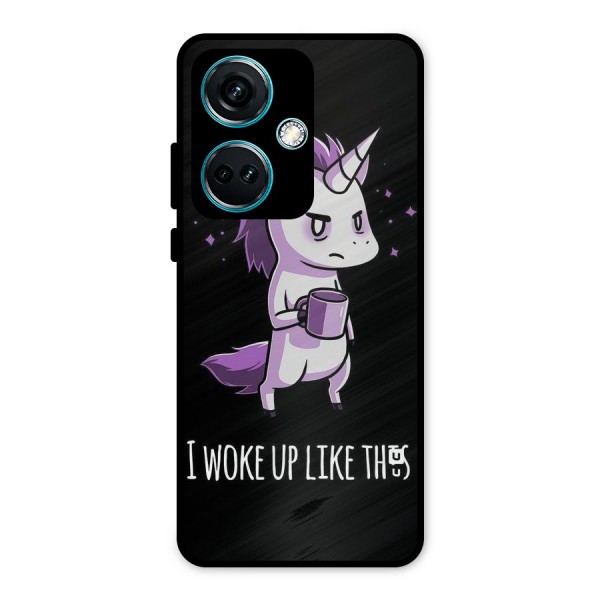 Unicorn Morning Metal Back Case for OnePlus Nord CE 3 5G