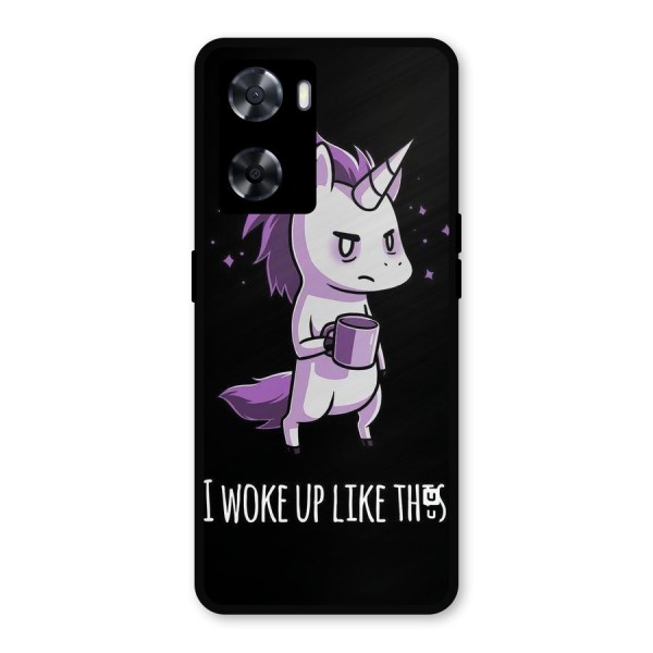 Unicorn Morning Metal Back Case for OnePlus Nord N20 SE