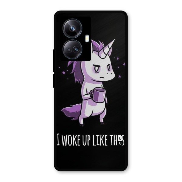 Unicorn Morning Metal Back Case for Realme 10 Pro Plus