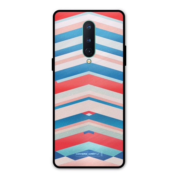 Unique Vibrant Colours Metal Back Case for OnePlus 8