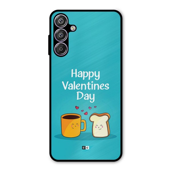 Valentine Proposal Metal Back Case for Galaxy M15