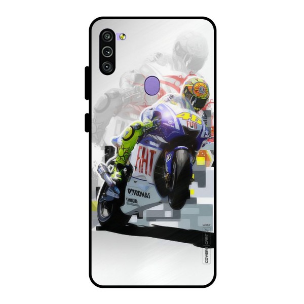 Valentino Rossi Metal Back Case for Galaxy M11