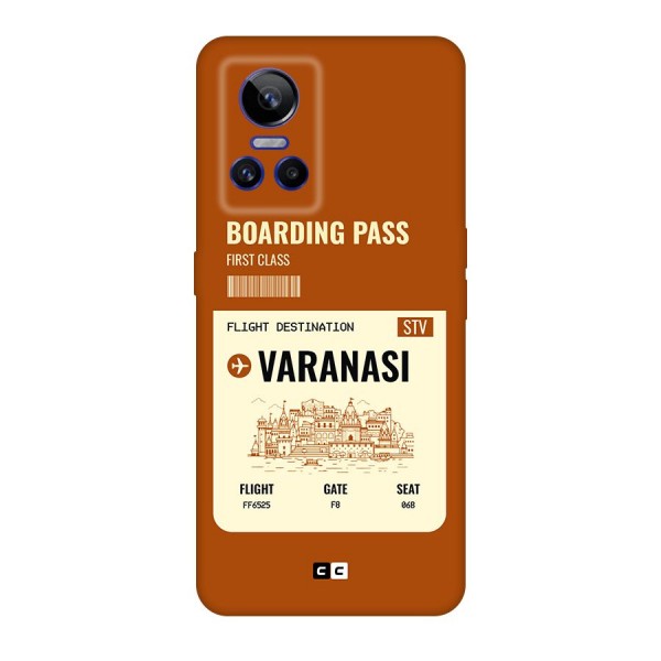 Varanasi Boarding Pass Original Polycarbonate Back Case for Realme GT Neo 3