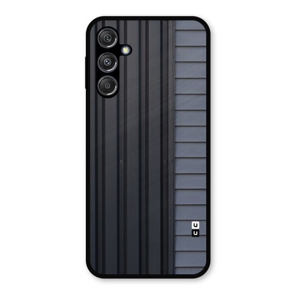 Vertical Horizontal Metal Back Case for Galaxy M34 5G