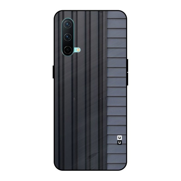 Vertical Horizontal Metal Back Case for Nord CE 5g