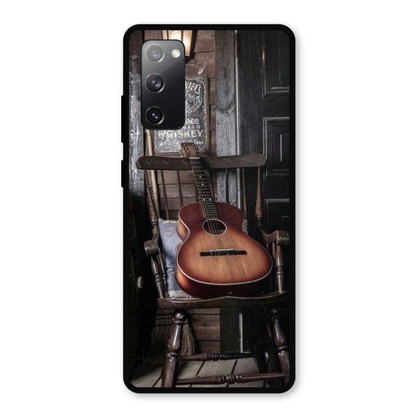 Vintage Chair Guitar Metal Back Case for Galaxy S20 FE