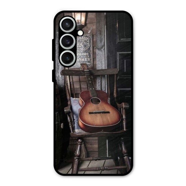 Vintage Chair Guitar Metal Back Case for Galaxy S23 FE