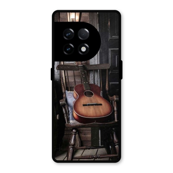 Vintage Chair Guitar Metal Back Case for OnePlus 11R