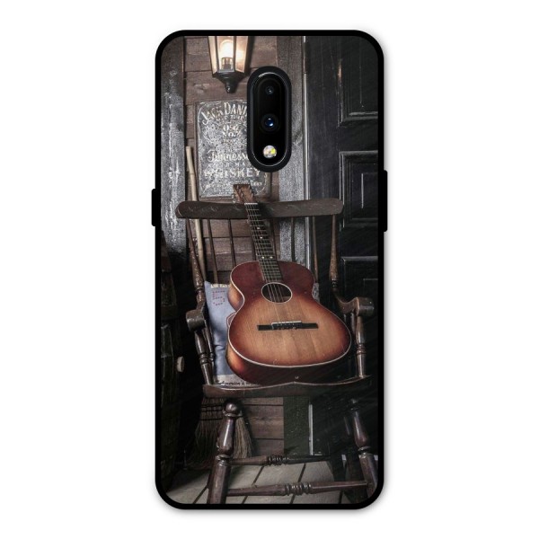 Vintage Chair Guitar Metal Back Case for OnePlus 7