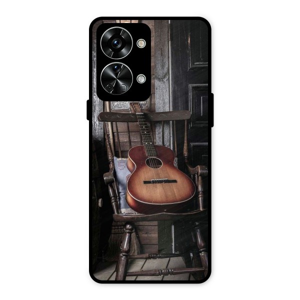 Vintage Chair Guitar Metal Back Case for OnePlus Nord 2T