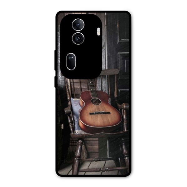 Vintage Chair Guitar Metal Back Case for Oppo Reno11 Pro 5G