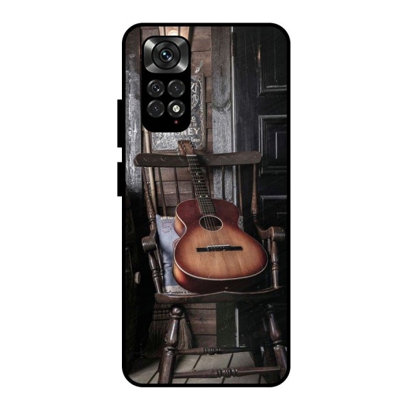 Vintage Chair Guitar Metal Back Case for Redmi Note 11 Pro