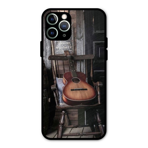 Vintage Chair Guitar Metal Back Case for iPhone 11 Pro Max
