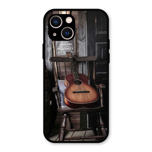 Vintage Chair Guitar Metal Back Case for iPhone 13