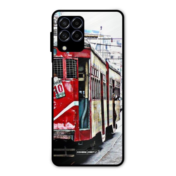 Vintage Citystyle Metal Back Case for Galaxy M53 5G