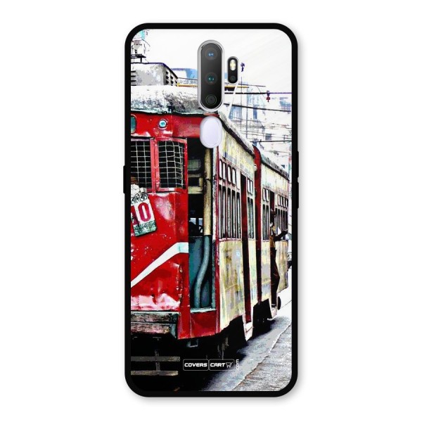 Vintage Citystyle Metal Back Case for Oppo A9 (2020)