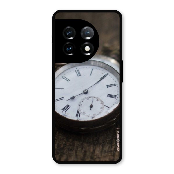 Vintage Clock Metal Back Case for OnePlus 11