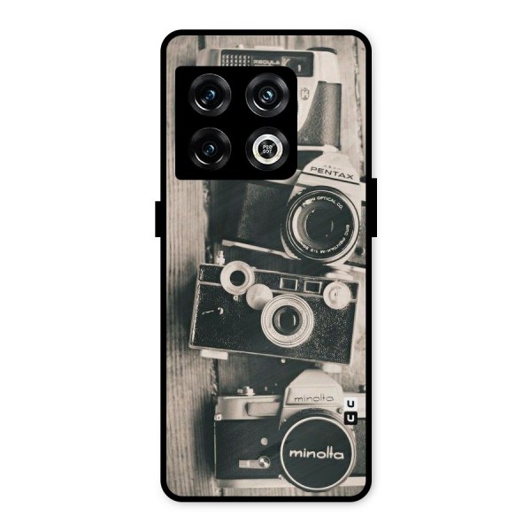 Vintage Style Shutter Metal Back Case for OnePlus 10 Pro 5G