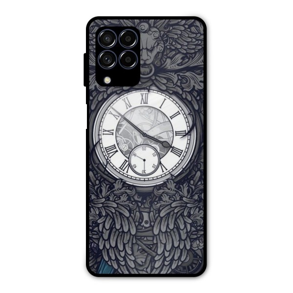 Wall Clock Metal Back Case for Galaxy M53 5G