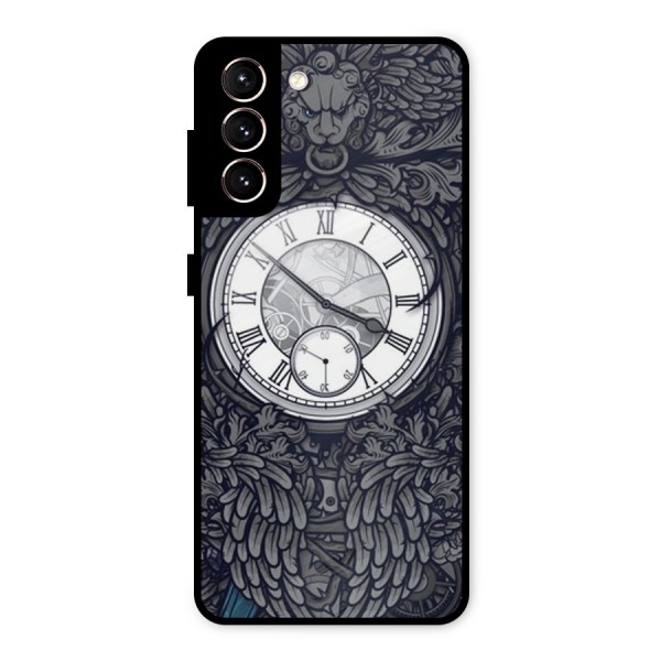 Wall Clock Metal Back Case for Galaxy S21 5G
