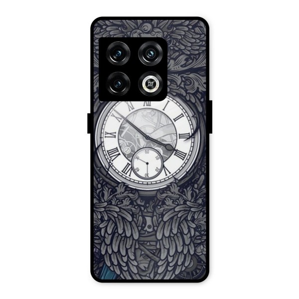 Wall Clock Metal Back Case for OnePlus 10 Pro 5G