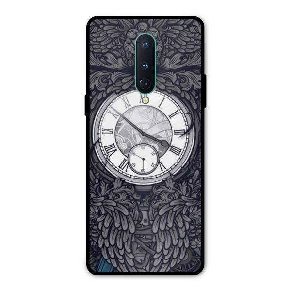 Wall Clock Metal Back Case for OnePlus 8