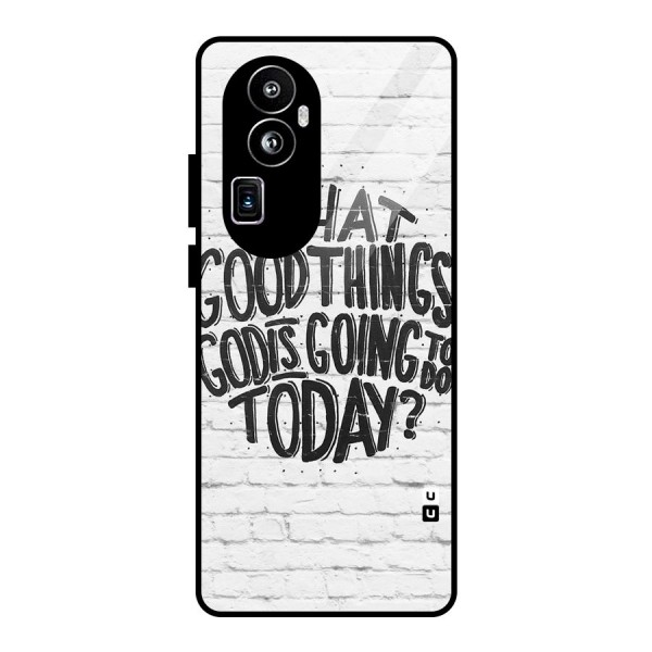Wall Good Glass Back Case for Oppo Reno10 Pro Plus