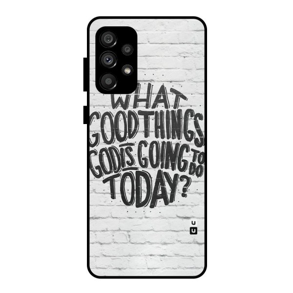 Wall Good Metal Back Case for Galaxy A73 5G