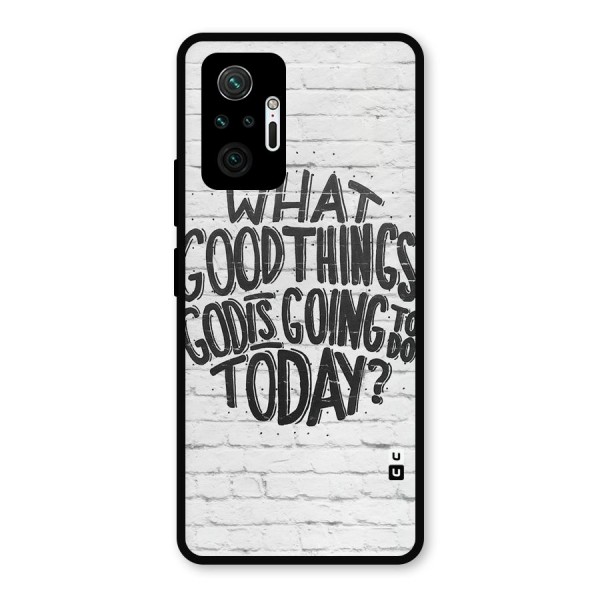 Wall Good Metal Back Case for Redmi Note 10 Pro