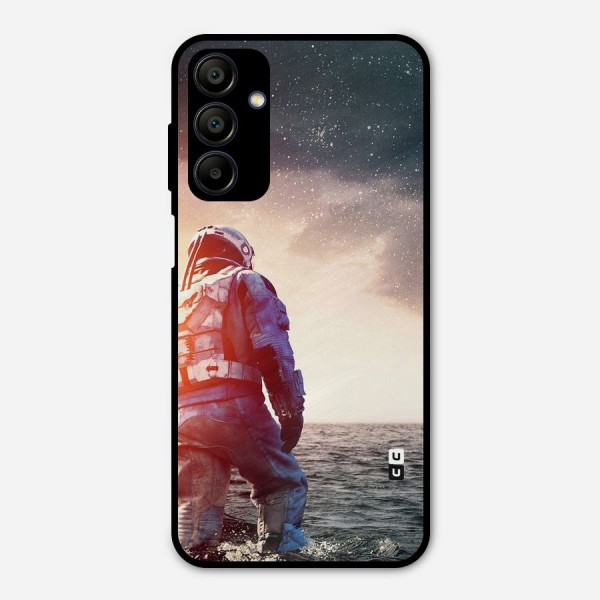 Water Astronaut Metal Back Case for Galaxy A15 5G