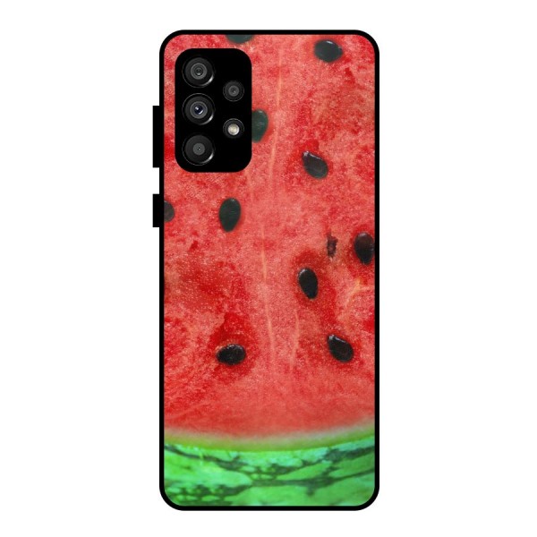 Watermelon Design Metal Back Case for Galaxy A73 5G