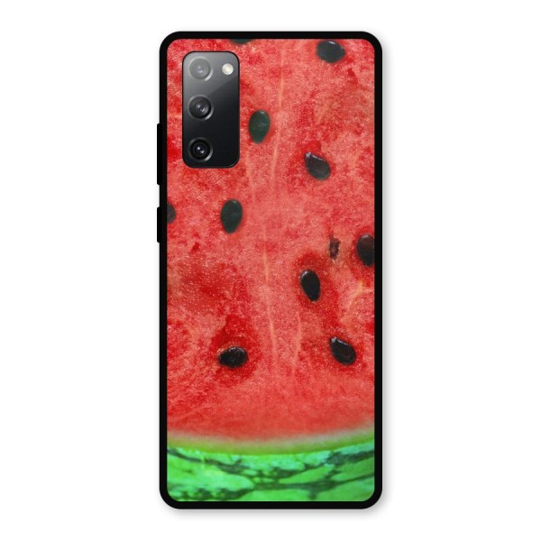 Watermelon Design Metal Back Case for Galaxy S20 FE