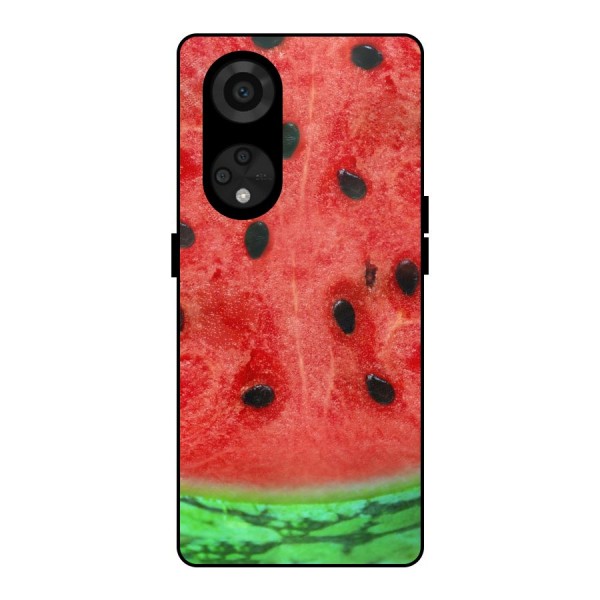 Watermelon Design Metal Back Case for Reno8 T 5G