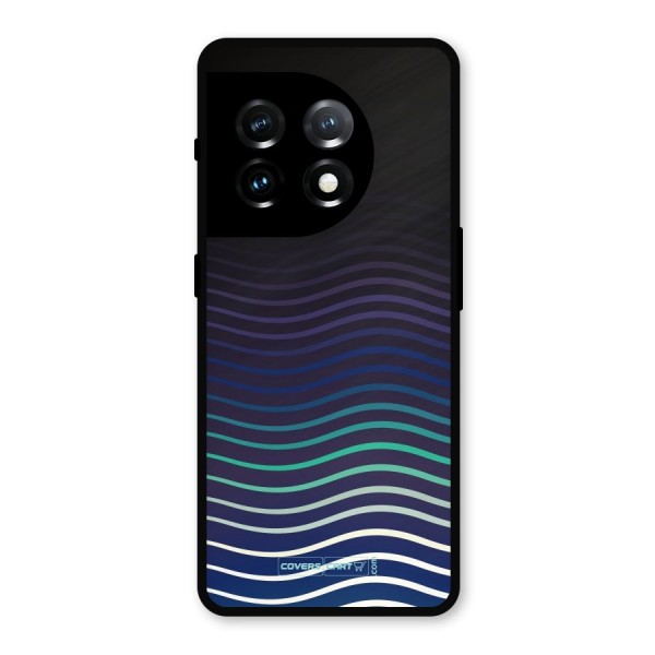 Wavy Stripes Metal Back Case for OnePlus 11