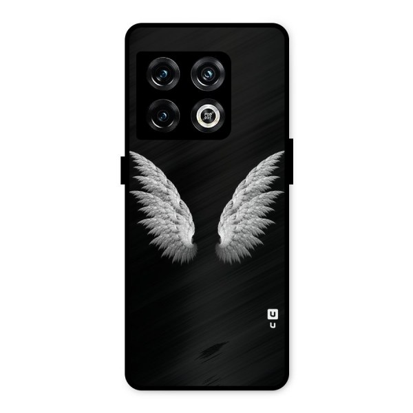 White Wings Metal Back Case for OnePlus 10 Pro 5G
