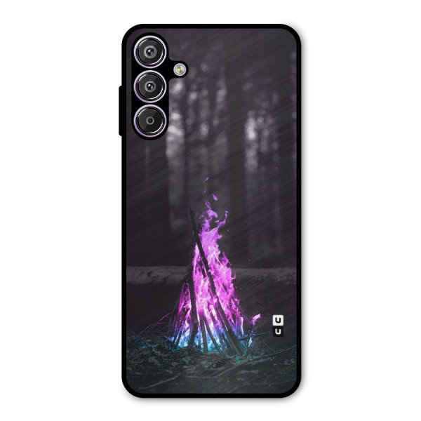 Wild Fire Metal Back Case for Galaxy F15