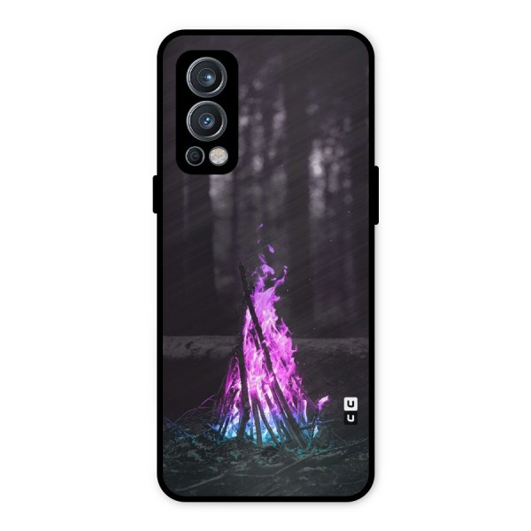 Wild Fire Metal Back Case for OnePlus Nord 2 5G