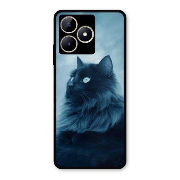 Wild Forest Cat Metal Back Case for Realme C53