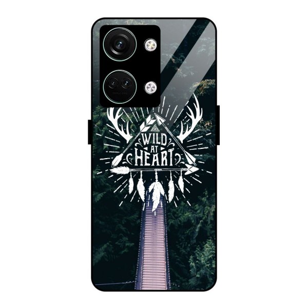 Wild Heart Glass Back Case for Oneplus Nord 3