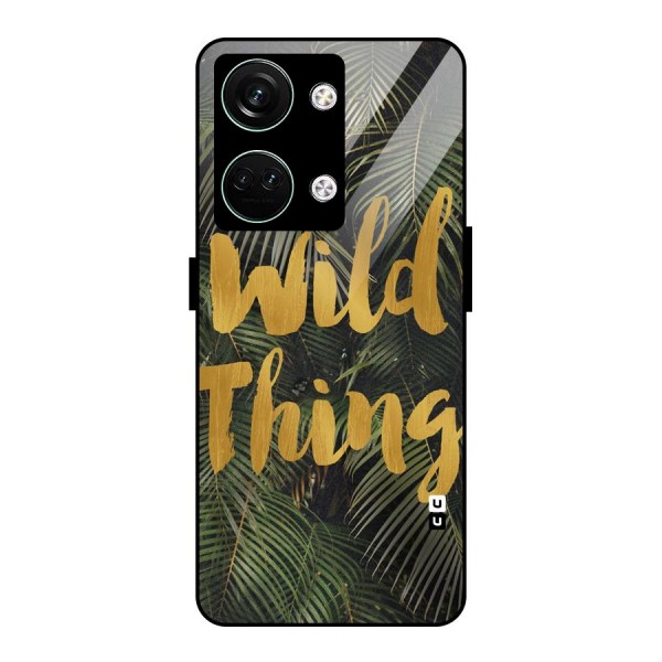 Wild Leaf Thing Glass Back Case for Oneplus Nord 3