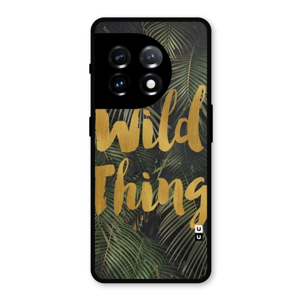 Wild Leaf Thing Metal Back Case for OnePlus 11