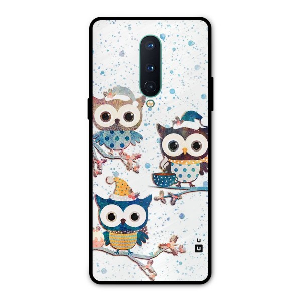 Winter Owls Metal Back Case for OnePlus 8