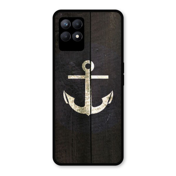 Wood Anchor Metal Back Case for Realme Narzo 50