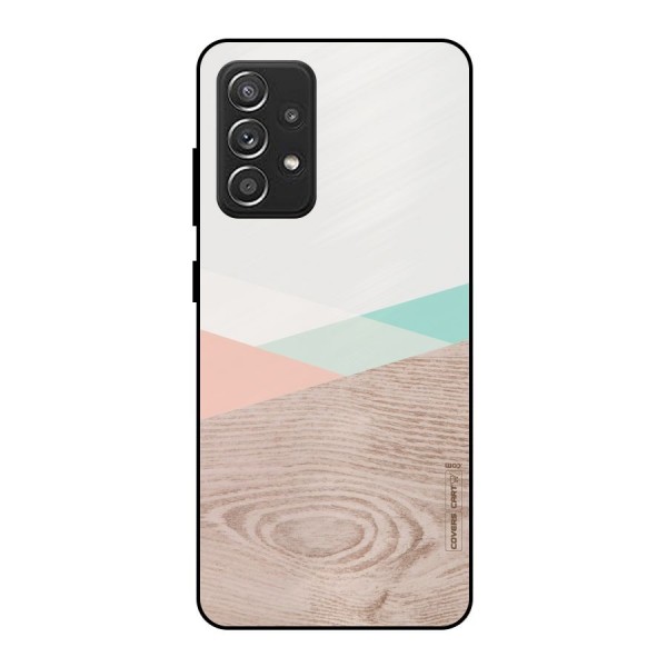 Wooden Fusion Metal Back Case for Galaxy A52s 5G