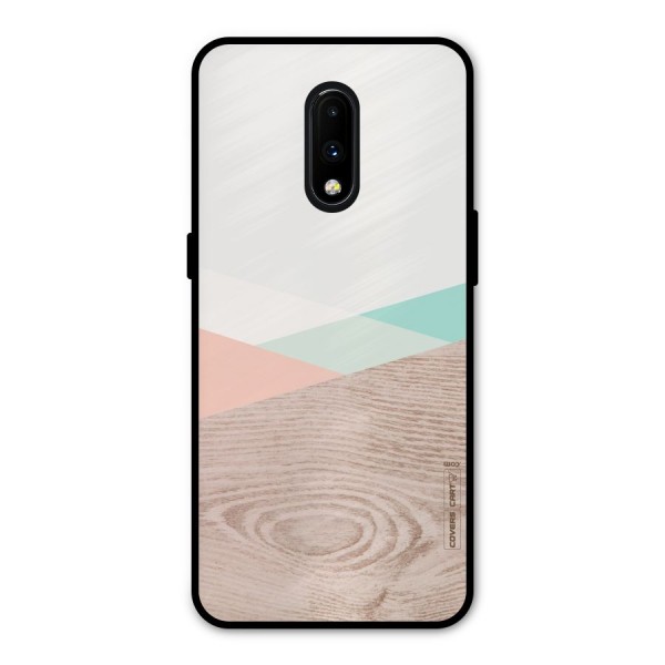 Wooden Fusion Metal Back Case for OnePlus 7