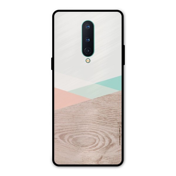 Wooden Fusion Metal Back Case for OnePlus 8