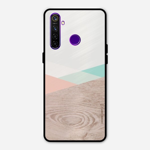 Wooden Fusion Metal Back Case for Realme 5 Pro