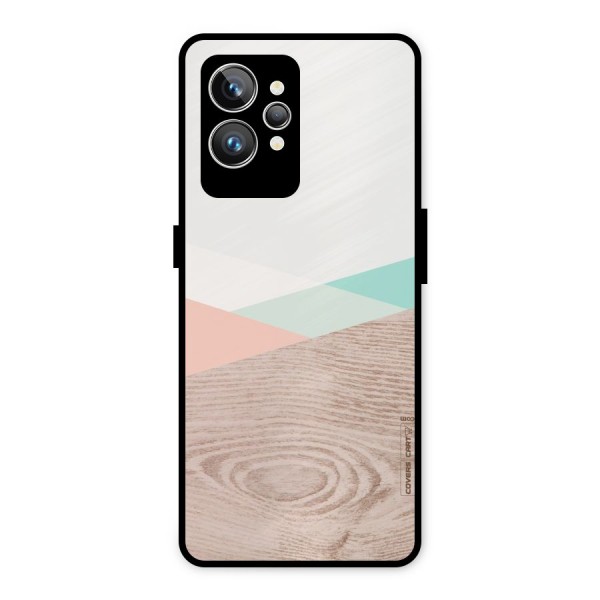 Wooden Fusion Metal Back Case for Realme GT2 Pro