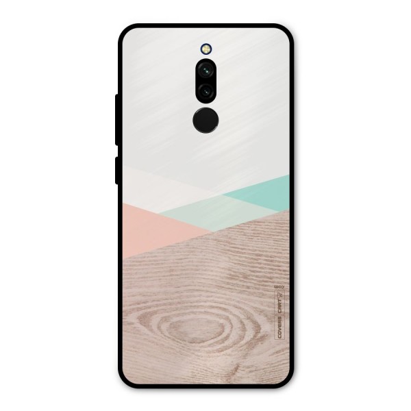 Wooden Fusion Metal Back Case for Redmi 8