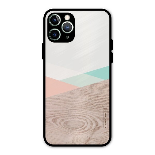 Wooden Fusion Metal Back Case for iPhone 11 Pro Max